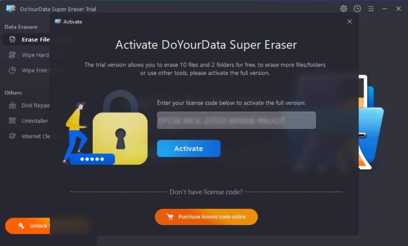 DoYourData Super Eraser – бесплатная лицензия (пожизненная)
