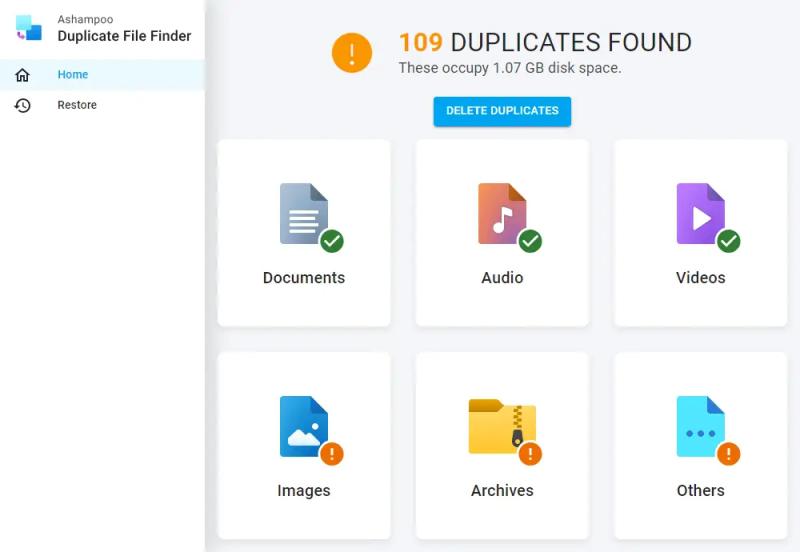 Ashampoo Duplicate File Finder – бесплатная лицензия (пожизненная)