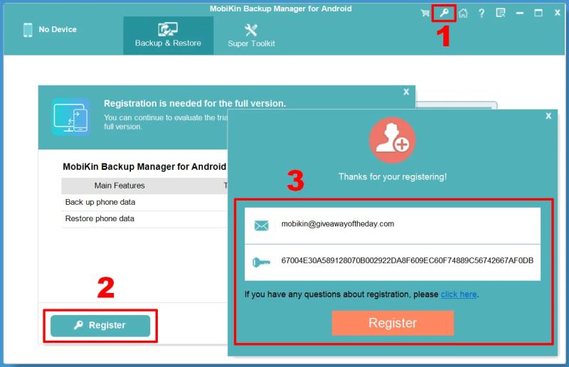 MobiKin Backup Manager для Android – бесплатная лицензия на 1 год
