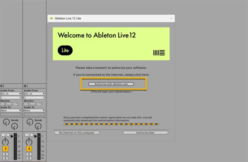 Ableton Live 12 Lite – бесплатная лицензия для Windows и Mac