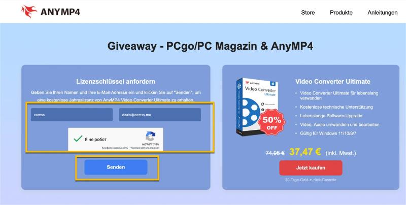 AnyMP4 Video Converter Ultimate для Windows – бесплатная лицензия на 1 год