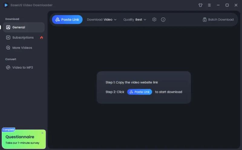 EaseUS Video Downloader для Windows – бесплатная лицензия на 1 год