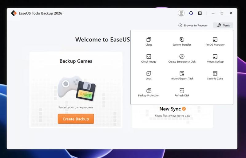 EaseUS Todo Backup Home 2026 &ndash; бесплатная лицензия на 1 год