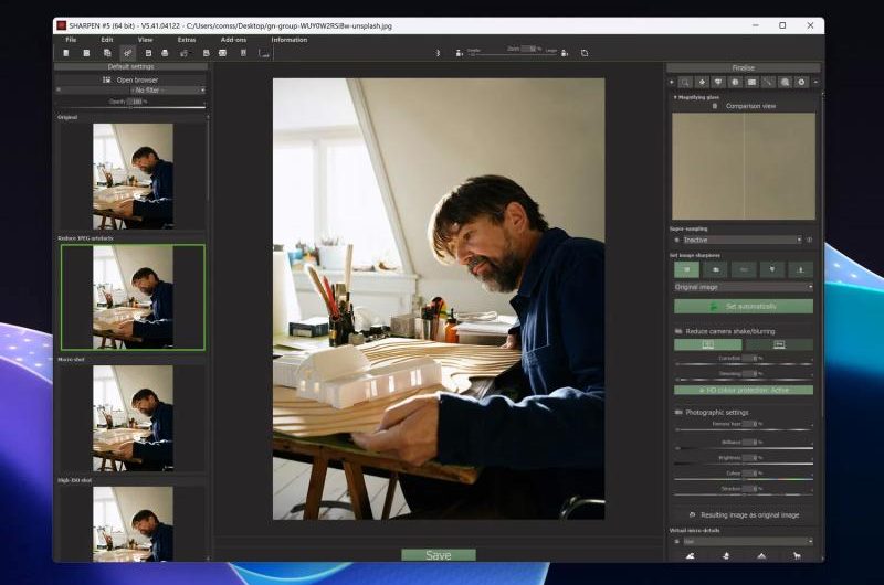 Ashampoo Sharpen #5 – бесплатная лицензия (пожизненная)