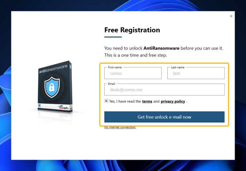 Abelssoft AntiRansomware 2025 – бесплатная лицензия (пожизненная)